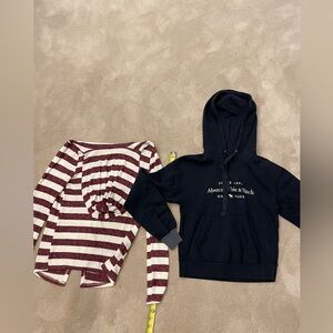 Lot Abercrombie kids hoodies